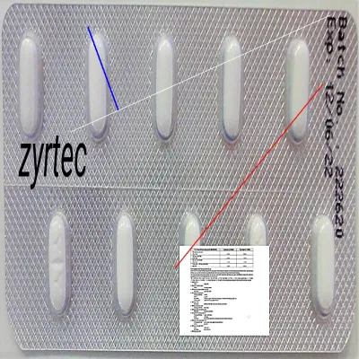 Générique du zyrtec